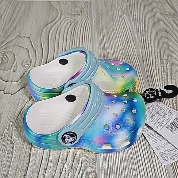 CROCS Classic Solarized Clogs Toddler Kids Size C5 NEW - Picture 2 of 10